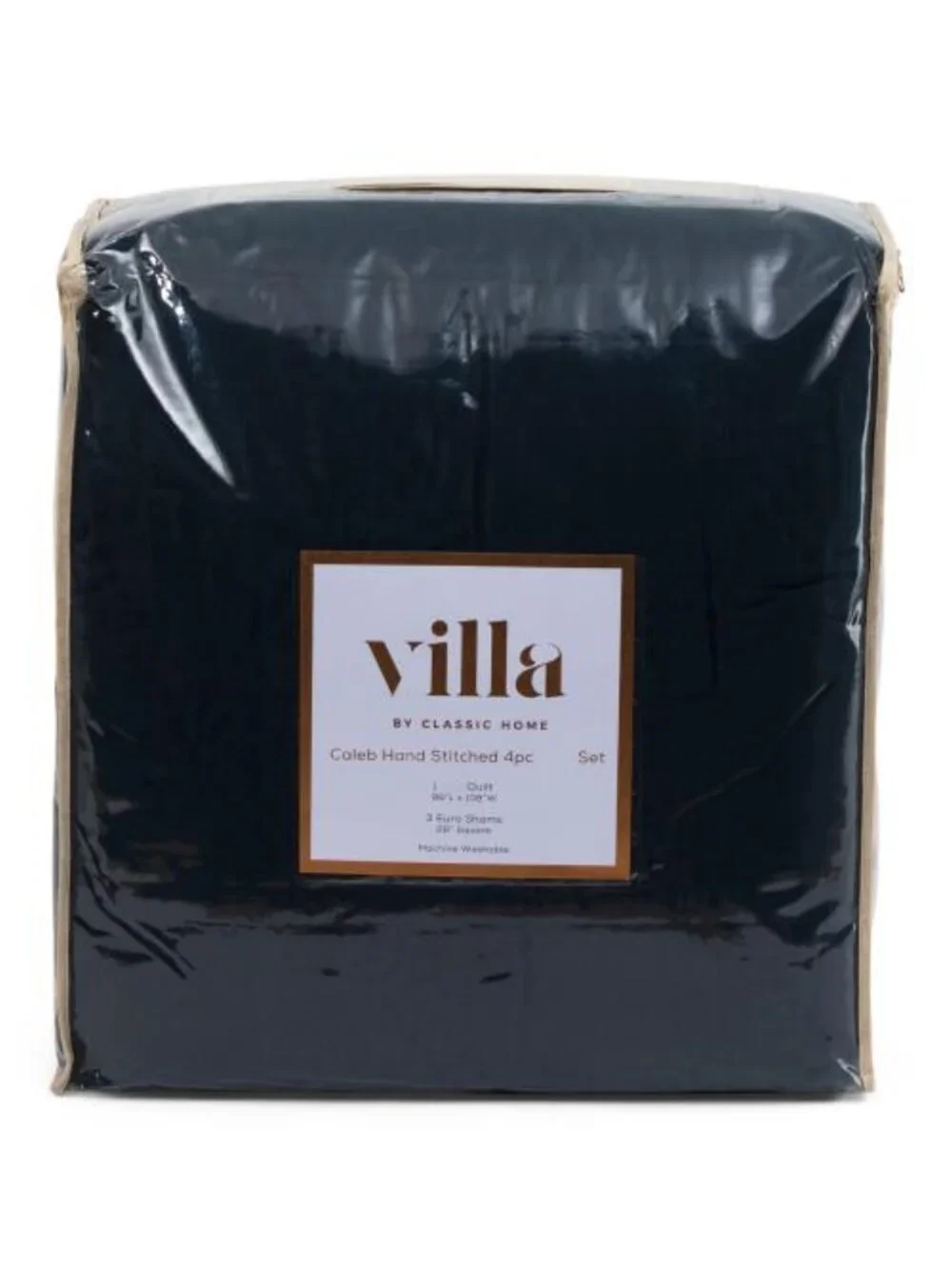 VILLA HOME Linen Blend Quilt Set